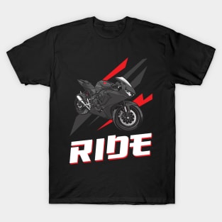 Ride - Motorradfahrer Shirt T-Shirt